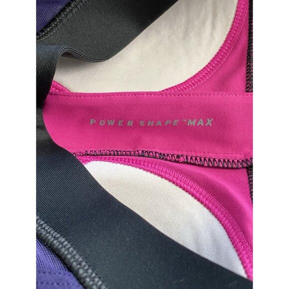 c9 by Champion Sports Bra Womens Size S Molded Cup Power Shape Max Front Zip - Picture 4 of 9